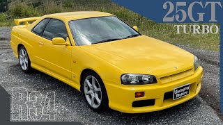 【R34 スカイライン】西伊豆スカイラインをスカイラインで走ったよ/ NISSAN SKYLINE Coupe 25GT Turbo