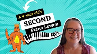 Piano Magic for Little Minds: A 4-year-old's SECOND Piano Lesson