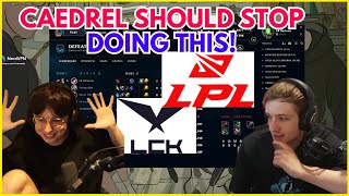 Nemesis Opinion On Caedrel Pushing LCK \u0026 LPL DRAFTS To Los Ratones | League of Legends Clip