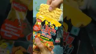 NISSIN’s HOT & SPICY KOREAN CHEESE RAMEN Review🥵🥵 #shorts