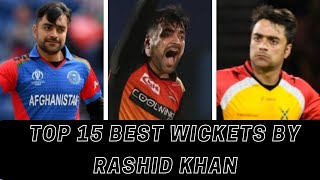 Top 15 Best Wickets By Rashid Khan | Live Cricket | Match Highlights | Sports Fire