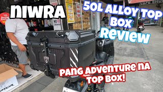 NIWRA ALLOY TOP BOX REVIEW | 50L | HOW TO INSTALL | NMAX 2022