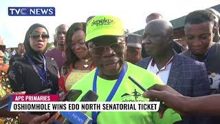 APC Primaries: Oshiomole Wins Edo North Senatorial Ticket