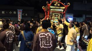 南千住　素盞雄（すさのお）神社　天王祭２０１５　連合神輿渡御　志茂　神輿振り　２０１５．６．７