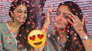Jyothika CUTE Reactions | Jyothika Suriya Beautiful Expressions in PressMeet | Ratchasi movie
