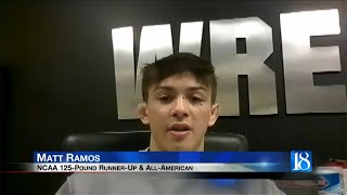 Matt Ramos discusses how he pulled off one of the biggest NCAA Wrestling upsets