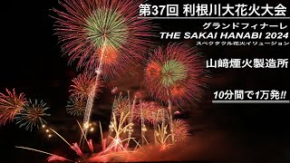 第37回 利根川大花火大会  グランドフィナーレ「THE SAKAI HANABI 2024」（山﨑煙火製造所）