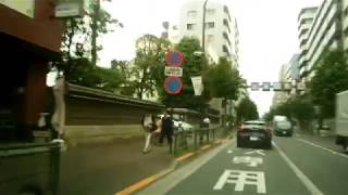 ドライブ　三鷹通り　人見街道から青梅街道　2017/09/11 Drive Japan