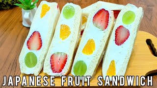 VIRAL⁉️RESEP SANDWICH BUAH ROTI TAWAR,,,CARA BIKINNYA GAMPANG BANGET‼️