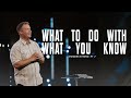 What to DO with what you KNOW! | Standing Strong | Dr. Nate Ruch