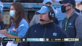 NCAAF Week #13 - Notre Dame Fighting Irish @ North Carolina Tar Heels