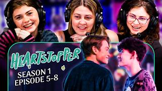 HEARTSTOPPER SEASON 1 EPISODES 5, 6, 7 & 8 REACTION - THIS SHOW BROKE US & HEALED US!