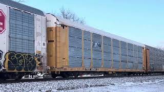 Norfolk Southern 19K and the New Waverly, IN defect detector 23 January 2025