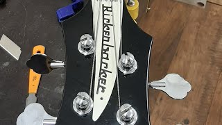 Бас гитара JET URKB 403 (Rickenbacker 4003 replica)🇰🇷 Отстройка и мелкий ремонт.