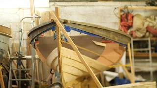 Watch an Irish Shipwright revive a traditional 14ft Clinker Punt EP_01