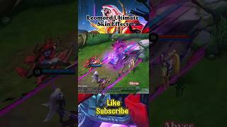 Leomord Ultimate Skin Effect #viralvideo #mobilelegends #shorts