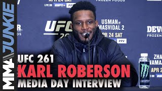 Karl Roberson must 'stay off the ground' vs Brendan Allen | UFC 261 media day