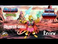 MOTU Origins Turtles of Grayskull SPINTER-SKULL Figure Review and Parts Swapping!