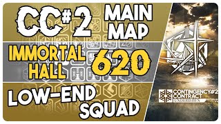 CC#2 - Immortal Hall 620 Points | Low End Squad | Underdawn |【Arknights】