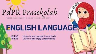 PdPR PRASEKOLAH - ENGLISH