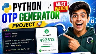 How OTP Works? 😳 Build Your Own OTP Generator in Python