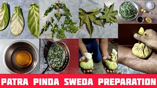 Patra Pinda Sweda Preparation