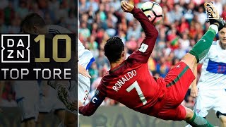 Top10: WM-Quali-Gala mit Cristiano Ronaldo, Isco und Co. | Top 10 Tore | WM-Qual