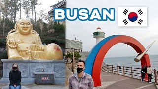 Busan Vlog | Haedong Yonggung Temple, Taejongdae Park, and markets | South Korea