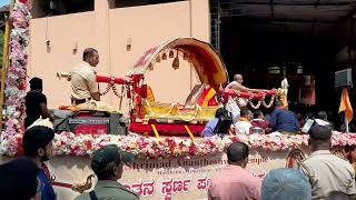 Swarna Palakki Dedication Yatra Begins from SLVT  Udupi ll