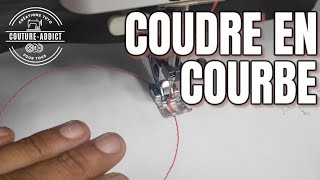 Comment COUDRE en COURBE/ARRONDI à la MACHINE ✂️[TUTO COUTURE]