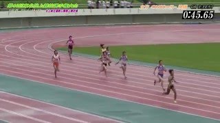 2015東北選手権 女子4X400mR予選～決勝