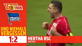 Tusches Schuss ins Glück! Hertha BSC - 1.FC Union Berlin1:2 | Und niemals vergessen! | 2. Bundesliga