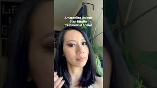 Amazonliss Unique Step keratin treatment at home! nutreecosmetics.com Code: INSTA20 for 20% off!