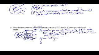 AP Stats 4.1b CYU Example 1: Simple, Strata and Cluster Random Sampling