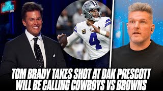 Tom Brady Buries Dak Prescott In Teaser For His First Game As Fox Commentator?!