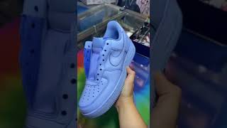 Dying my AF1’s 💙🤔