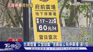 台灣燈會「交管啟動」 信義區公有停車場「漲1倍」｜TVBS新聞@TVBSNEWS01