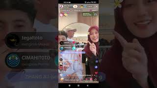 Detik detik mas iyun dan fauzana live bareng satu frame