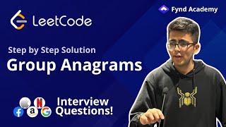 LeetCode 49 - Group Anagrams in Python | Leetcode Problem Solving Python Tutorial