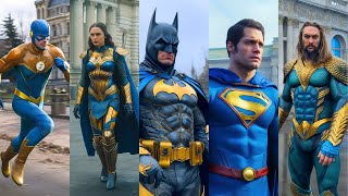 Justice League but Support Ukraine War Efforts. DC Superheroes