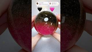 🖤+💖 Tape Balloon DIY with Super Giant Orbeez \u0026 NanoTape✨초초대왕개구리알로 테이프풍선 말랑이 만들기!#유일락#테이프풍선#shorts