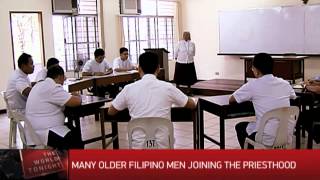 Why some older Filipino men become priests