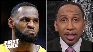 Stephen A. reacts to the Lakers’ blowout loss to the Jazz | First Take