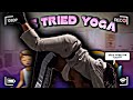 FUNNIEST YOGA CHALLENGE EVER😂 ft @RichGalBrat