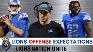 Detroit Lions Offensive Expectations For The 2022 NFL Season Ft. Jared Goff| Lions Top 10 Offense?