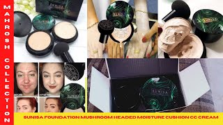 |Sunisa CC Cream|Sunisa Foundation|Mushroom Head Air cushion CC Cream|Easy makeup| Concealer|#shorts