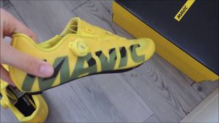 Présentation des chaussures vélo route Mavic cosmic ultimate sl