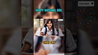 Happy National GIRL CHILD Day |  Viral Whatsapp Status Video Challenge Part 20 | 2024 | Latest