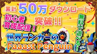 【Faaast Penguin/ファーストペンギン】世界ランカーの初心者育成配信