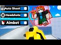 I used an AIMBOT SCRIPT in Roblox RIVALS!